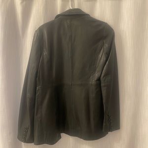 Reformation Veda Vegan Leather Jacket Size M